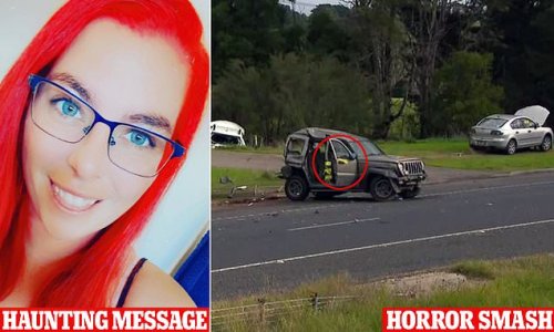 Read the chilling Facebook post from mother-of-four, 30, who was killed in a horror three-car crash linked to roadside mowing - as her friend, 32, fights for life