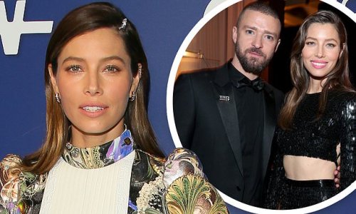 Jessica Biel talks welcoming 'secret COVID baby' last year