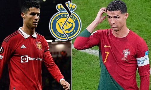 'That's NOT true': Cristiano Ronaldo denies reports he's set to sign for Saudi Arabian side Al Nassr in a deal worth £173m per season... with Portugal forward a free agent after acrimonious departure from Manchester United
