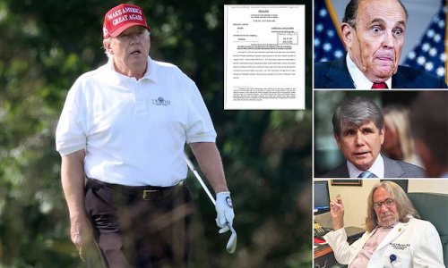 DOJ mistakenly exposes list of Trump files from Mar-a-Lago being vetted for privilege including medical records, notes on who should get a pardon and retainers for lawyers