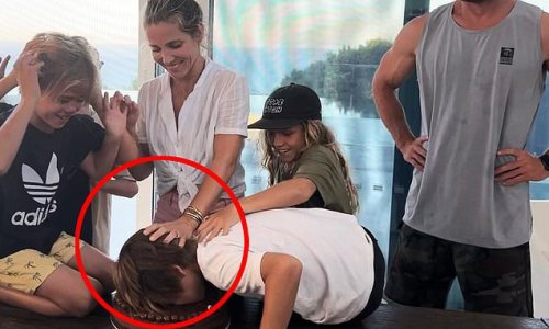 Chris Hemsworth and Elsa Pataky slammed for their parenting style during their twin boys' birthday celebrations: 'Why do people think this is funny?'
