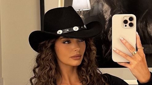 Maura Higgins sets pulses racing as she displays her toned curves in more glam snaps from Texas trip - after Danny Jones 'drunken kiss' scandal