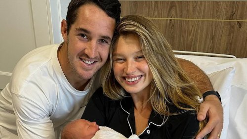 NRL Roosters star Nat Butcher welcomes first child with model wife