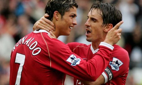 'I think he's got four or five great months in him': Gary Neville suggests Cristiano Ronaldo's next move will be to a 'top' European club - despite his Man United woes - before considering options in the US and Middle East at the end of the season