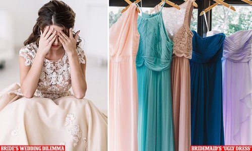 Bride furious after her bridesmaid chooses an 'ugly' dress