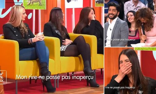 Très drôle! Hilarious clip from a French talk show that invited people with unusual LAUGHS on stage goes viral as it re-emerges online