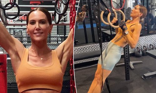 Kyly Clarke shows off her ripped physique in activewear ahead of her appearance on Australian Ninja Warrior: 'I'm looking forward to giving it everything'