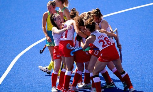 England women's hockey team beat Australia to win historic gold medal at the Commonwealth Games after overcoming New Zealand in dramatic semi-final penalty shootout
