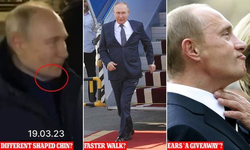 Putin's 'doppelgängers': From false teeth to a 'quicker' walk, all the public appearances that have led people to believe Vladimir uses BODY DOUBLES