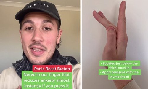 This simple trick claims to banish anxiety in seconds