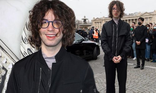 Mick Jagger's son Lucas, 22, channels his dad's edgy look at Dior show