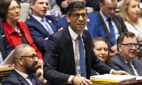 Rishi Rich! Sunak reveals he paid more than £432,000 in tax on income of almost £2million last year despite having a salary as PM of £156,000 as he FINALLY releases his return - in the middle of Boris Johnson's Partygate grilling by MPs