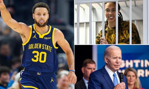 NBA star Steph Curry thanks Brittney Griner for her 'sacrifice and continued perseverance' after her release from a Russian penal colony and hails President Biden for 'being part of the fight'