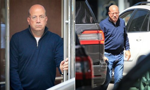 EXCLUSIVE: Former CNN president Jeff Zucker is seen running errands in New York weeks after CNN+ debacle and three months after resigning from $6million-a-year post