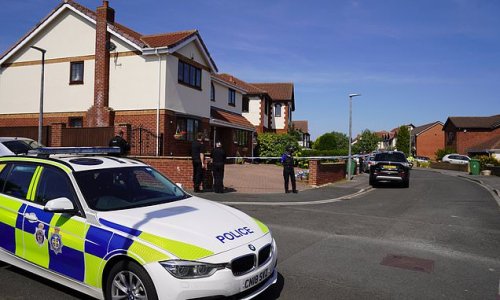 Child dies after horror crash with car in upmarket housing estate