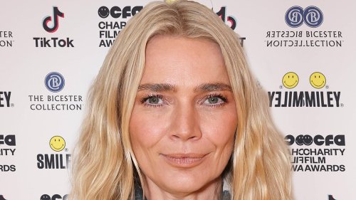 Jodie Kidd stuns in an elegant cream trouser-suit as she leads the glamour at the 2024 Smiley...