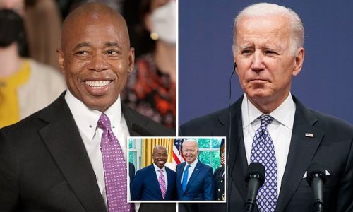 President Eric? NYC Mayor Adams 'is considering 2024 White House bid if ailing Joe Biden, 79, declines to run and will position himself as 'anti-woke Democrat'