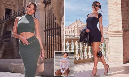 EXCLUSIVE 'He fits in with my family': Gemma Owen breaks silence on life with Love Island boyfriend Luca Bish and says dad Michael DOES approve as she unveils new PrettyLittleThing range after signing six-figure deal