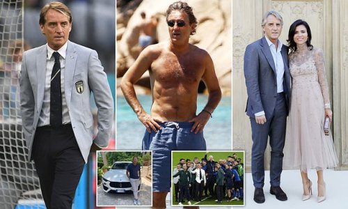 Italian stallion! Roberto Mancini is manager who has viewers swooning