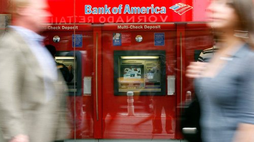 Bank of America profits plunge 18% due to rise in customer credit card delinquencies - as company...