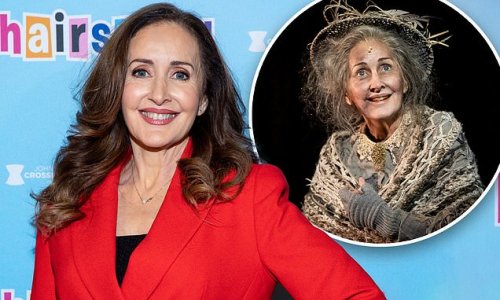 Famed stage beauty Marina Prior transforms herself to play TWO completely different roles in box-office hit Mary Poppins