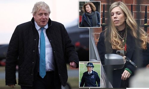 Boris Johnson may see Sue Gray report today or tomorrow but PUBLIC won't see it before next week: Angry MPs say findings should be released NOW as probe learns PM's wife Carrie 'offered to get a cake for lockdown-breaking party'