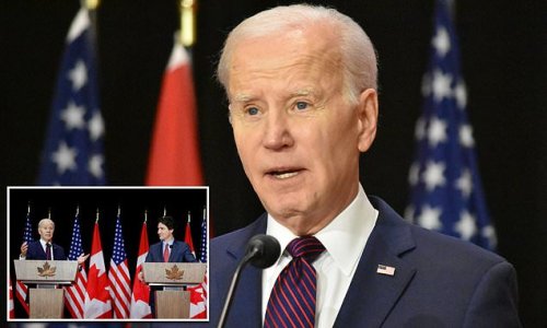 Biden says he's done a 'damn good' job on banking crisis and predicts no other financial institutions will 'explode' in press conference where he warns that some 'vastly overestimate' the threat of Russia and China alliance