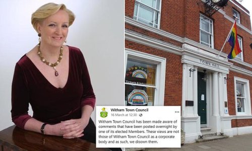 Essex Tory Councillor, 81, suspended for saying she doesn't want 'Pride sex flags' in high streets insists people are 'sick of this insistence of flaunting sexuality in public'