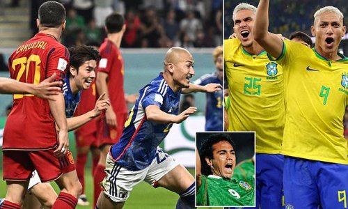 Spain DELIBERATELY lost to Japan to avoid meeting favourites Brazil in the World Cup quarter-finals, claims Real Madrid and Mexico legend Hugo Sanchez... after their shock defeat knocked Germany out