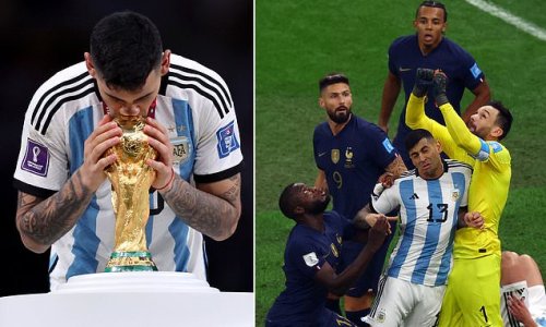 'I watch the final every day': Cristian Romero admits he still hasn't got over being part of Argentina's World Cup triumph... as the Spurs defender reveals he considered 'quitting football' just five years ago