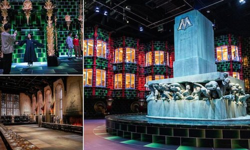 First look: The brand new Harry Potter Warner Bros Studio Tour Tokyo experience - which features a spellbinding Ministry of Magic set