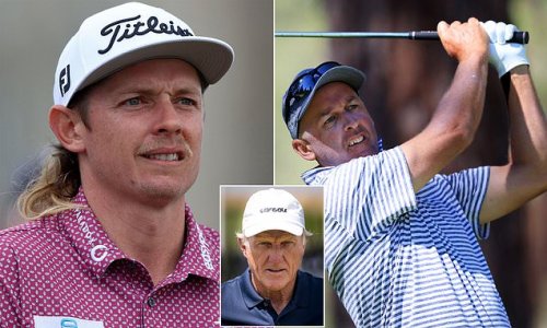 Moment angry British Open champ Cam Smith SLAMS fellow Aussie golfer as he's grilled over report he has signed $143million contract to play for Greg Norman's controversial LIV rebel series