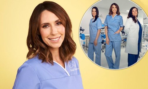 'I would swap my job': The One Show's Alex Jones admits she would leave TV to work in a fertility clinic after being inspired by the 'unbelievable' staff while filming a new series