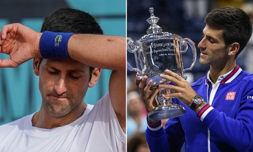 Unvaccinated Novak Djokovic pulls out of next week's Cincinnati Masters, still banned from entering the United States with two weeks until the US Open draw... but fans hope new CDC COVID guidance WILL let him play