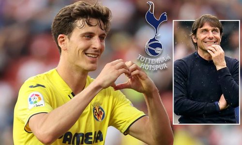 Tottenham 'still keen' on signing defender Pau Torres from Villarreal, who is 'being tracked by Manchester United' despite edging closer to landing centre-back Clement Lenglet on a season long loan from Barcelona