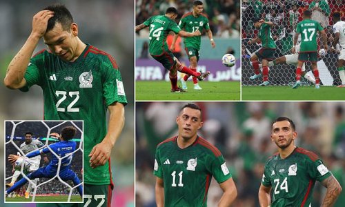 Saudi Arabia 1-2 Mexico: Tata Martino's time in charge of El Tri ends with an early World Cup exit despite victory... as both sides head home and Poland go through on goal difference