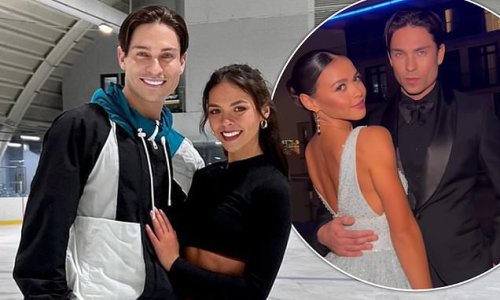 'We are having a lot of fun': Dancing On Ice's Vanessa Bauer reveals what's really going on with Joey Essex as she shuts down romance rumours... after everyone was saying the same thing