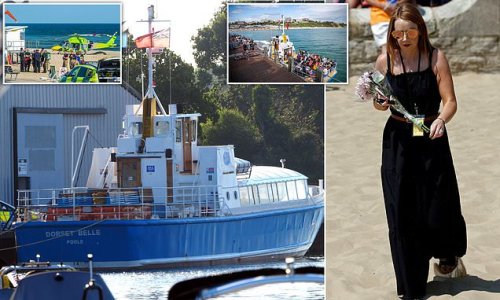 'You showed me what love is': Tributes are paid to tragic girl, 12, who died on Bournemouth beach along with boy, 17, as police probe pleasure boat amid fears youngsters were caught in a vessel's wake