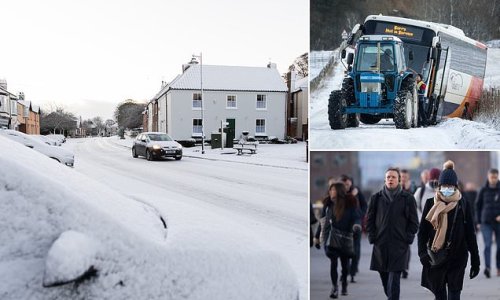 More snow is predicted to arrive over the weekend