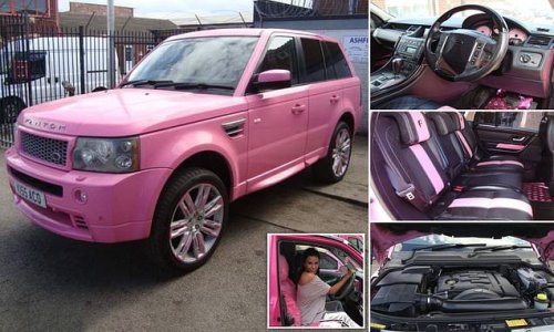 Katie Price's pink £140,000 Range Rover could be yours for the knockdown price of just £10,000