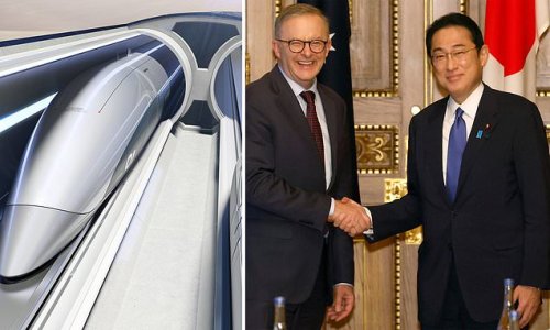 Will Albo finally turn Australia's biggest pipe dream into reality? Anthony Albanese doubles down on his 'obsessive' vision for high-speed rail in deep chat with Japanese PM