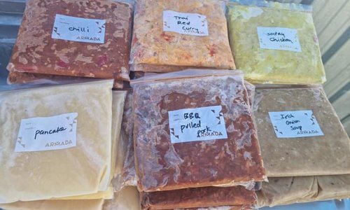 Mum's cooking camping hack means you always have healthy meal on hand