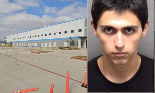 Amazon warehouse employee, 19, is arrested 'for plotting mass-shooting at the Texas depot where he worked': Teen 'idolized' Uvalde gunman that killed 19 children and had recently bought an AR-15