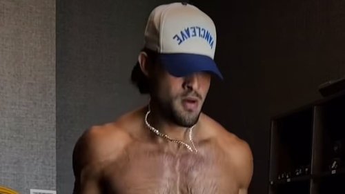Britney Spears fans spot X-rated detail in ex Sam Asghari's steamy shirtless workout video