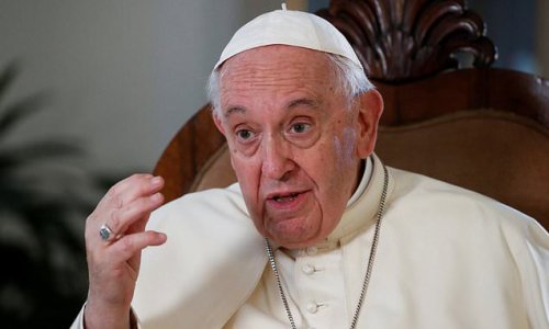 Pope Francis wades in to Roe vs Wade abortion ruling as he compares termination to 'hiring a hitman to solve a problem'