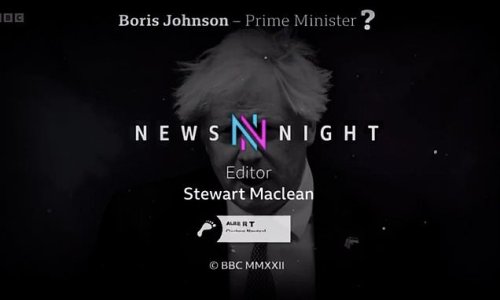 BBC's Newsnight replaces its end credits with list of Government's ministerial resignations set to Bitter Sweet Symphony (though the list is already VERY out of date)