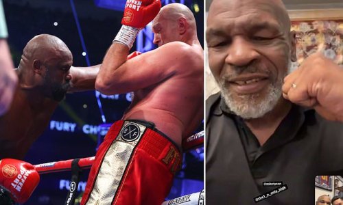 Mike Tyson Jumps On FaceTime Call With Dereck Chisora After He Shows ...