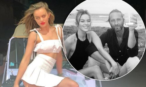 Model Madeline Holtznagel, 26, shares intimate photos from her romantic holiday with billionaire boyfriend Justin Hemmes, 49, in New Caledonia