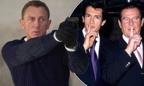 'James Bond has got to be British': Roger Moore's son Geoffrey admits it's 'ridiculous' to consider an American playing 007