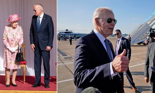 How Joe Biden breached royal protocol after meeting the Queen